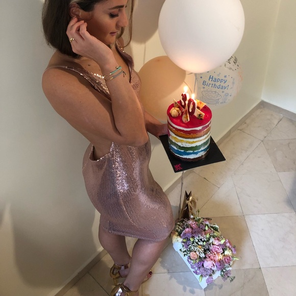 Sequin Cami Bodycon Dress - Picture 4 of 4